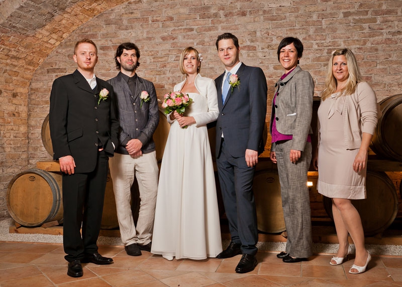 Hochzeit im Weinkeller © Lichtenegger