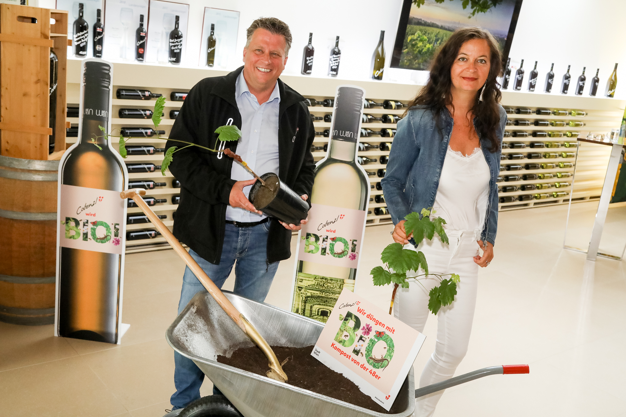 Cobenzl wird bio © PID Fürthner